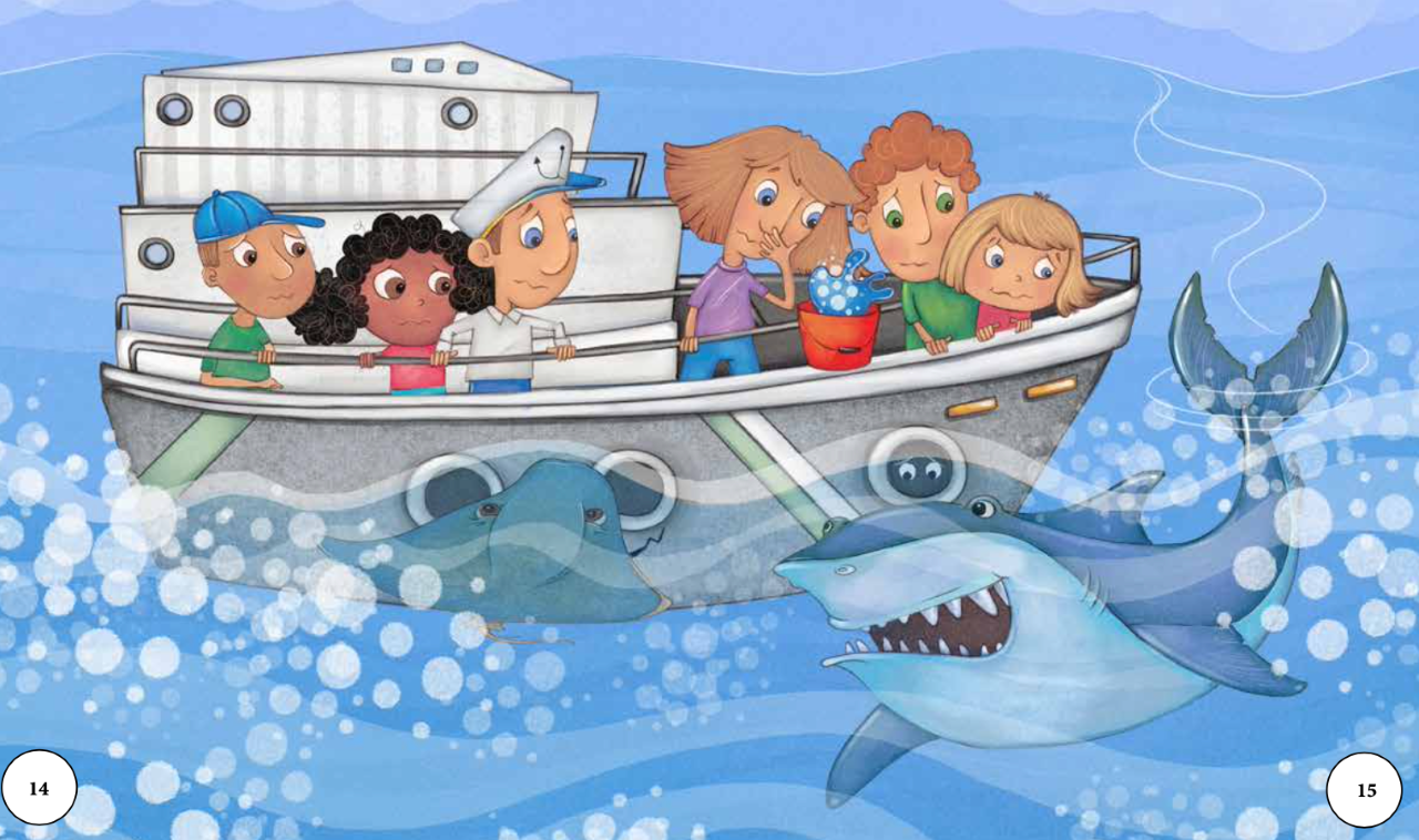 Shark and Little Ray join the children's books team.