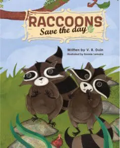 The Raccoons Save the Day Cover is depicted.
