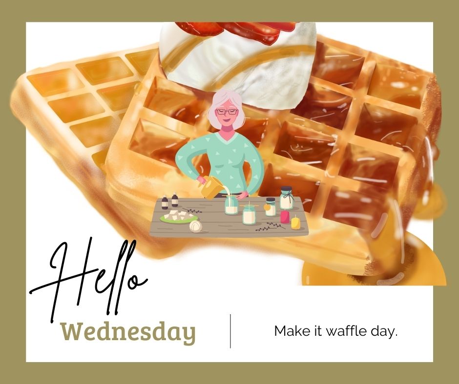 Hello Waffle for Sharks Wednesday