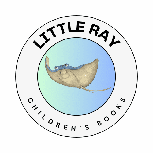 The Little Ray Children's Books logo is shown.