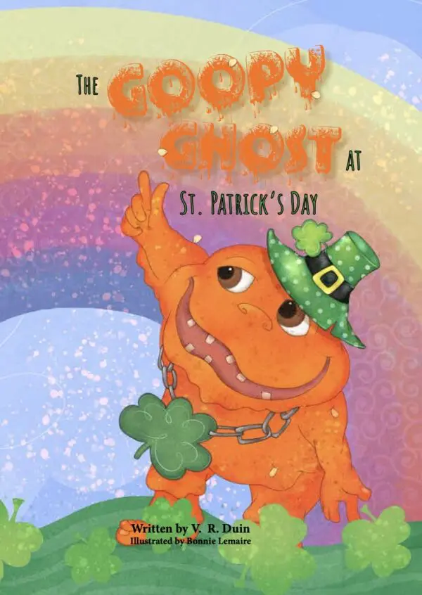 Goopy Ghost at St. Patrick's Day book cover.