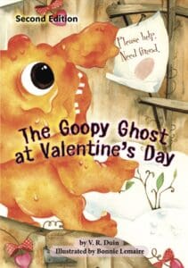 This is the cover to The Goopy Ghost at Valentine's Day, 2nd Edition.