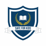 Safe for Kids verified badge with a shield and book icon for Little Ray Children's Books.
