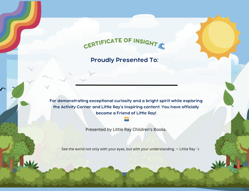 Student Achievement Certificate